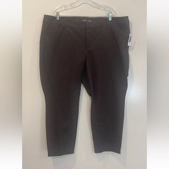 NWT Croft Barrow Brown Effortless Stretch Pants Womens Size 14 (1411) - Picture 2 of 7